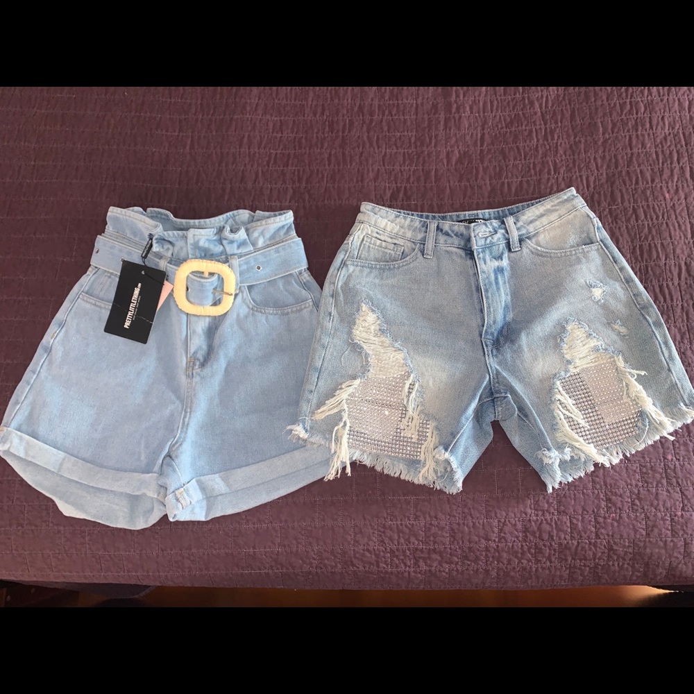 2 pairs of BRAND NEW shorts.